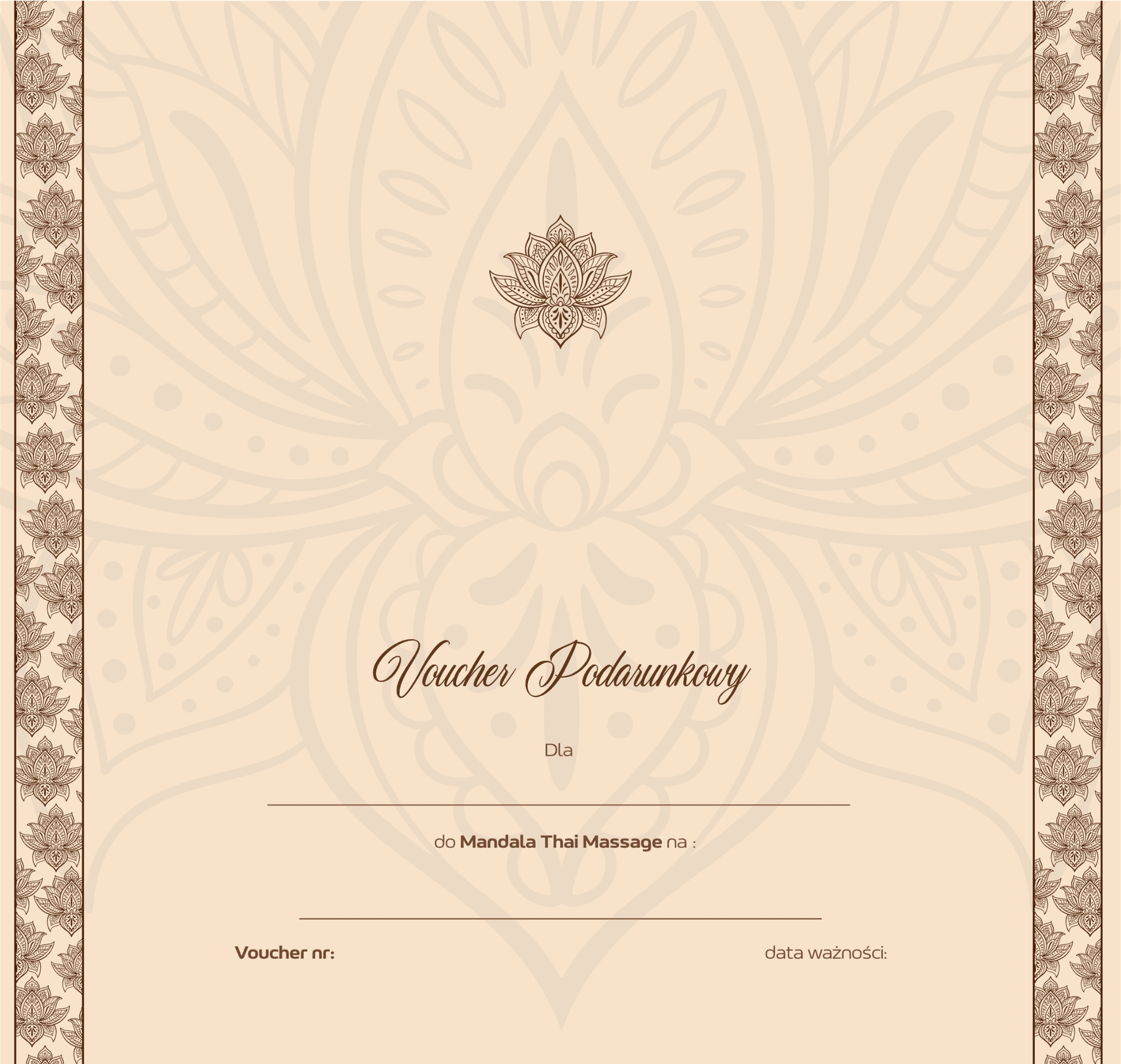 Voucher Mandala Thai Massage